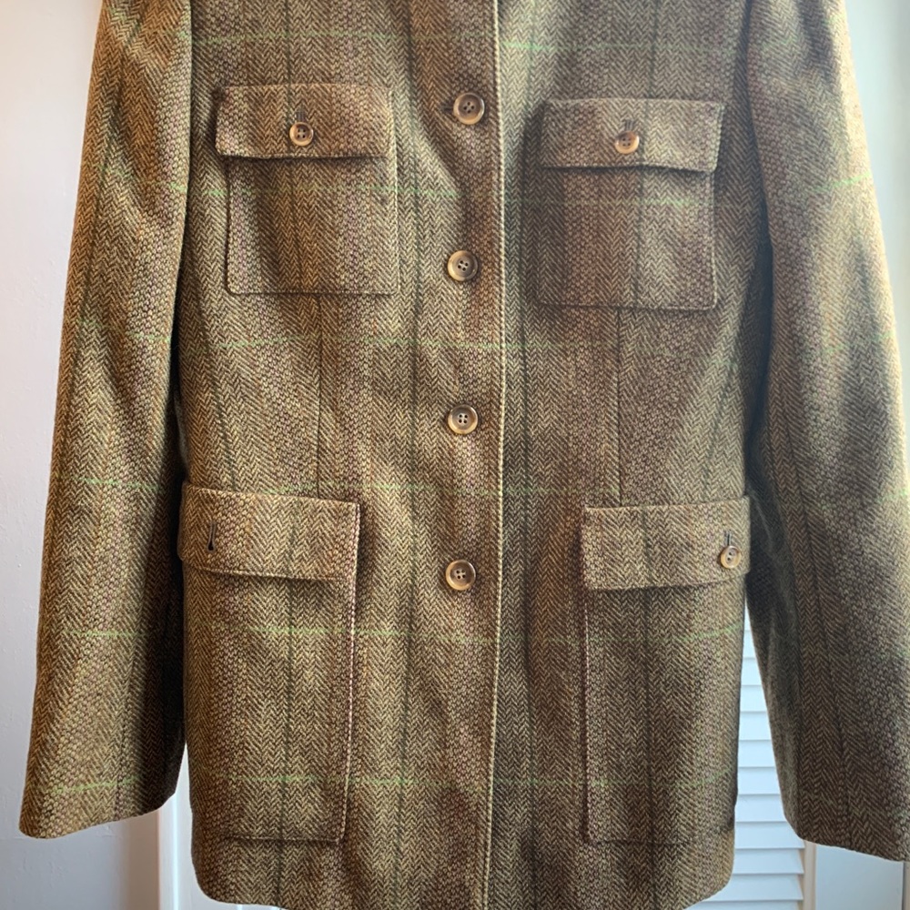 Brooks Brothers Herringbone Jacket with Accents
